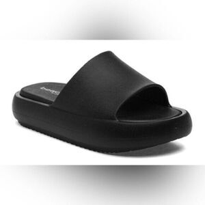 NIB J/Slides Unisex Squish Black EVA Lightweight Slides - Men 7.5/Women Size 9